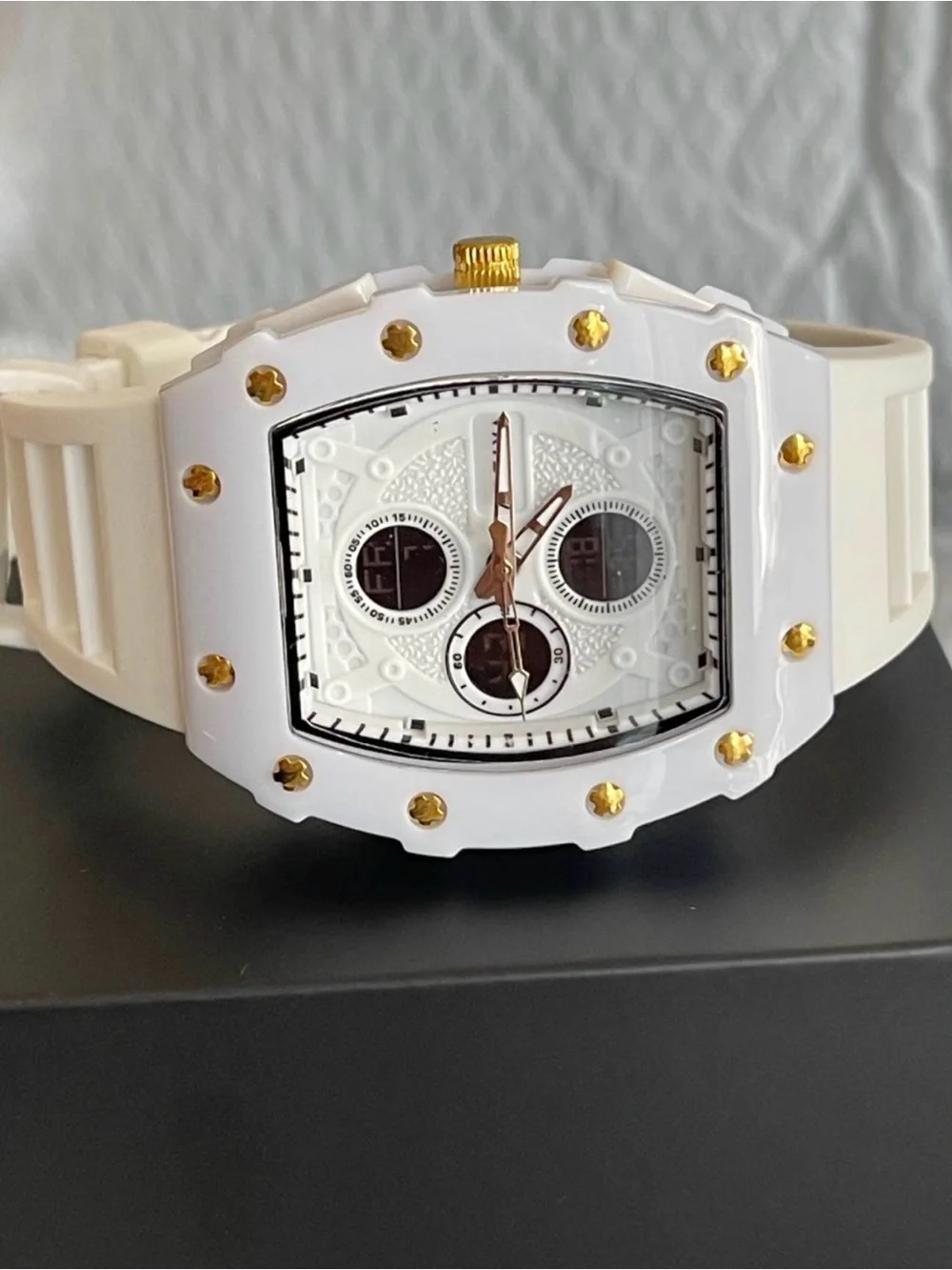 Activa X Invicta Digital Essentials Men's Watch - 42.8mm, White new